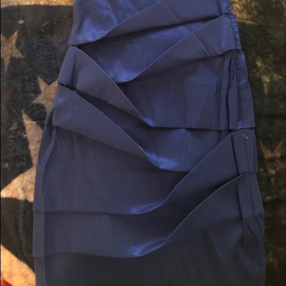 Blue evening dress - Picture 3 of 3